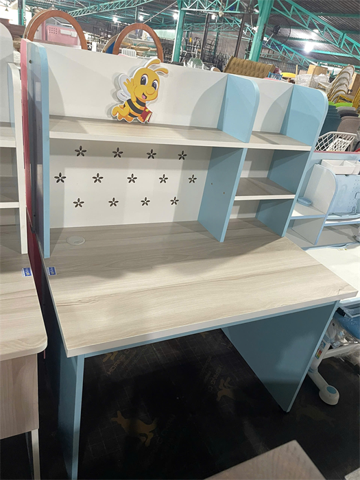 Bàn học liền kệ sách con ong 